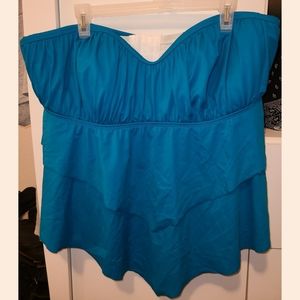 Torrid Tiered Swim Top